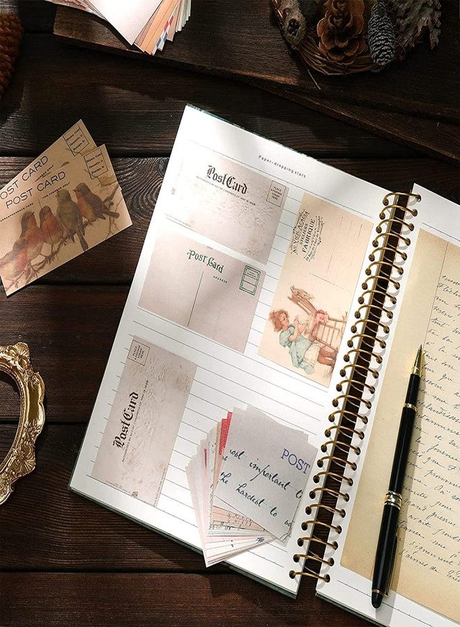 Optifit® 360 Sheets of 6 Sets Vintage Scrapbook Paper DIY Journaling Supplies for Writing Drawing Scrapbook Materials for Journal Travel Craft - Image 5